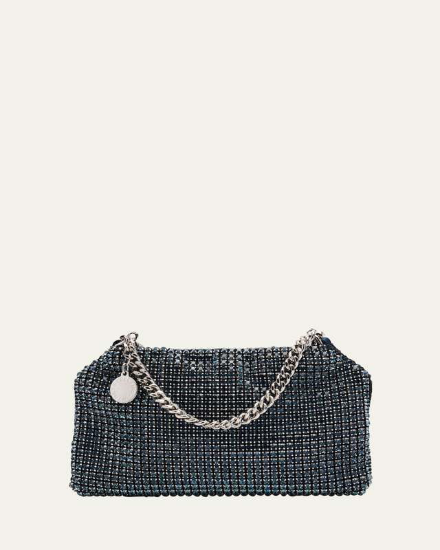 Falabella Crystal Mesh Shoulder Bag